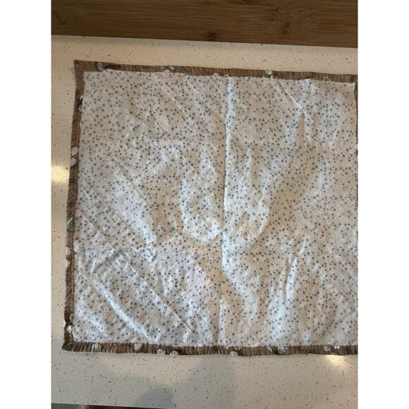 Handmade Hand Stitched Patchwork Lap Throw Baby Blanket - Picture 9 of 11